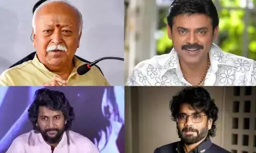 వెంకటేష్ ఇంటికి మోహన్ భగవత్..అగ్ర‌హీరోలతో స‌మావేశం !