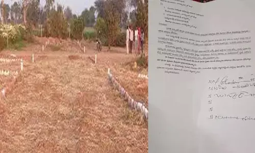 ప్లాట్లు ఇప్పిస్తాన‌ని మాజీ స‌ర్పంచ్ డ‌బ్బులు వ‌సూలు..?