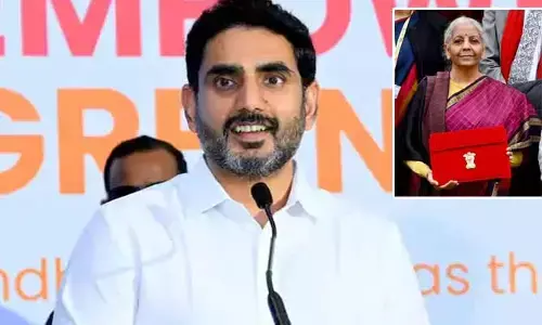 రాష్ట్ర అభివృద్ధికి కేంద్ర బడ్జెట్ కేటాయింపులు : మంత్రి నారా లోకేష్