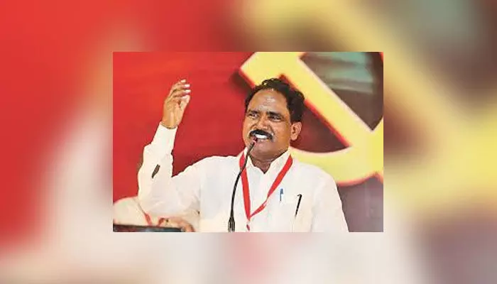 రాష్ట్రాన్ని విస్మరించిన కేంద్ర బడ్జెట్ : సీపీఎం రాష్ట్ర కార్యదర్శి జాన్ వెస్లీ రాష్ట్రాన్ని విస్మరించిన కేంద్ర బడ్జెట్ : సీపీఎం రాష్ట్ర కార్యదర్శి జాన్ వెస్లీ