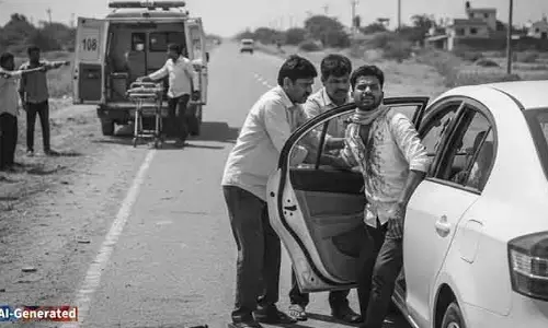 నల్లగొండ జిల్లాలో దారుణం.. లిఫ్ట్ ఇచ్చిన కారు యజమానిపై కత్తితో దాడి