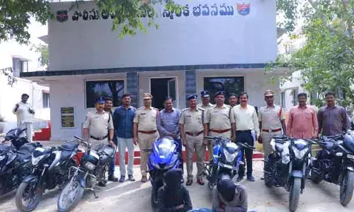 బైక్ దొంగల అరెస్టు