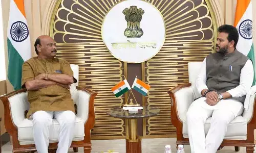 మత్స్య సంపద, తీరప్రాంత జీవనోపాధికి కృషి.. కేంద్ర మంత్రితో ఏపీ అసెంబ్లీ స్పీకర్ భేటీ