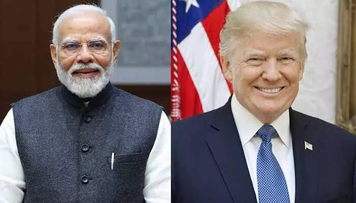 ప్రపంచ శాంతికి ట్రంప్ లీడర్షిప్ కీలకం.. ప్రధాని మోడీ కీలక వ్యాఖ్యలు ప్రపంచ శాంతికి ట్రంప్ లీడర్షిప్ కీలకం.. ప్రధాని మోడీ కీలక వ్యాఖ్యలు