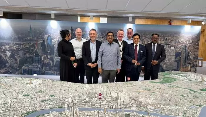 లండన్లో మంత్రి నారాయణ బృందం పర్యటన లండన్లో మంత్రి నారాయణ బృందం పర్యటన