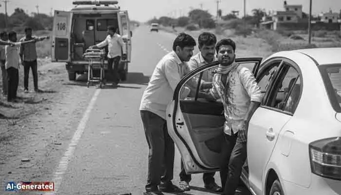 నల్లగొండ జిల్లాలో దారుణం.. లిఫ్ట్ ఇచ్చిన కారు యజమానిపై కత్తితో దాడి నల్లగొండ జిల్లాలో దారుణం.. లిఫ్ట్ ఇచ్చిన కారు యజమానిపై కత్తితో దాడి
