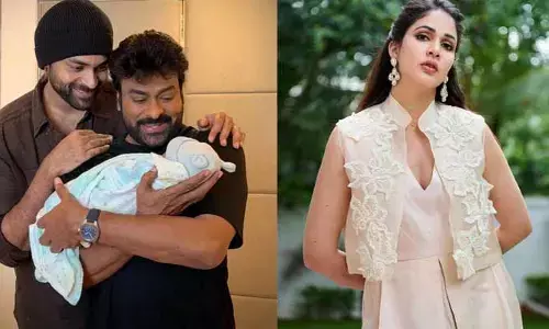 మెగాస్టార్ చిరంజీవిపై  సోషల్ మీడియాలో ట్రోల్స్‌..  గట్టిగా ఇచ్చి పడేసిన లావణ్య త్రిపాఠి(ట్వీట్)