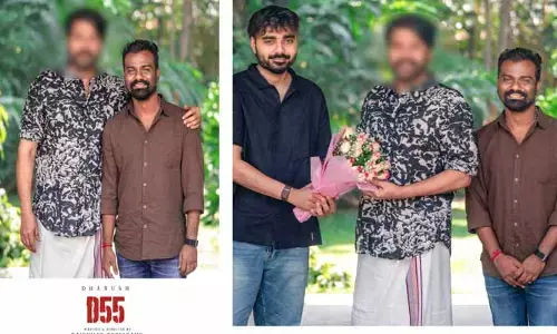 ధనుష్ ‘D-55’లోకి మెగాస్టార్ ఎంట్రీ.. పవర్ ఫుల్ జర్నీ స్టార్ట్.. హైప్ పెంచుతున్న పోస్ట్