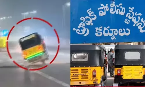 ముగ్గురు ఆటో డ్రైవర్లకు  పిచ్చి ముదిరింది.. తాట తీసిన పోలీసులు