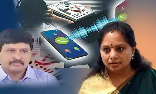 ఫోన్ ట్యాపింగ్‍తో మరో సంచలనం.. సంతోశ్ రావు విచారణలో కవిత పేరు ప్రస్తావన!