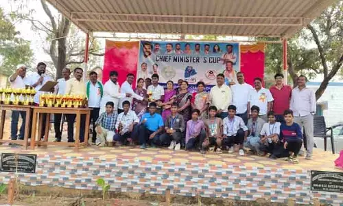 విద్యార్థుల్లో క్రీడాస్ఫూర్తి పెంపొందించడమే లక్ష్యం