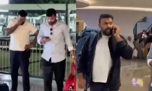 వివాదంలో త‌రుణ్ భాస్క‌ర్‌...కెమెరా ముందే చిందులు ?
