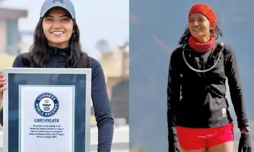 మనాలీ నుంచి లేహ్ వరకూ రన్నింగ్.. సూఫియా గిన్నిస్ రికార్డు