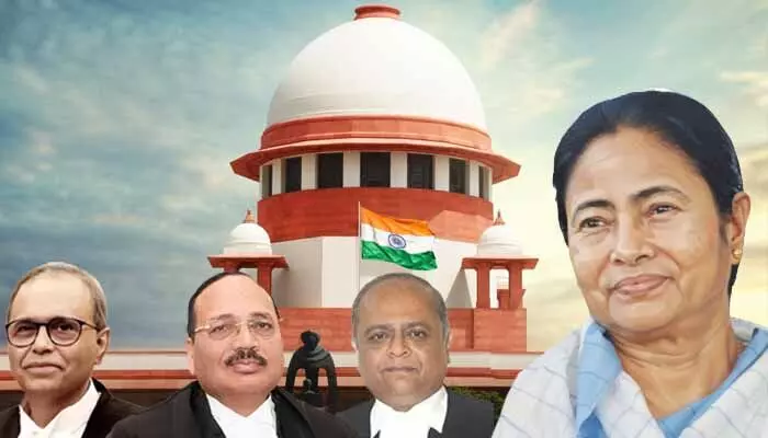 పశ్చిమ బెంగాల్ ఓటర్ల జాబితా సవరణ.. ఈసీఐకి సుప్రీంకోర్టు నోటీసులు పశ్చిమ బెంగాల్ ఓటర్ల జాబితా సవరణ.. ఈసీఐకి సుప్రీంకోర్టు నోటీసులు