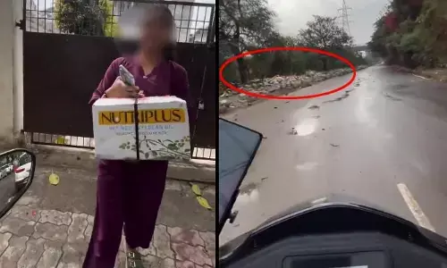 డెలివరీ యాప్స్‌ను ఇలా కూడా వాడొచ్చా?  డెలివరీ బాయ్ రియాక్షన్ చూస్తే జాలి వేయాల్సిందే!