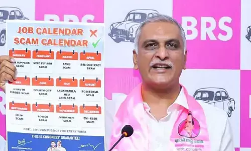 వేములవాడ రాజన్న మీద ఒట్టేసి చెప్పు: హరీష్  రావు