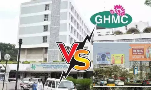 యాడ్ ఏజెన్సీలు VS జీహెచ్ఎంసీ..! హోర్డింగ్స్ విషయంలో కోల్డ్ వార్