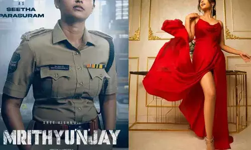 మళ్లీ కలిసిన హిట్ జోడీ.. శ్రీవిష్ణు ‘మృత్యుంజయ్’ నుంచి హీరోయిన్ పవర్ ఫుల్ పోస్టర్ విడుదల
