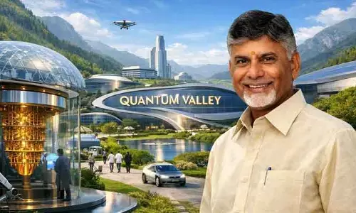 అమరావతిలో కొత్త శకం.. క్వాంటమ్ వ్యాలీకి CM శంకుస్థాపన
