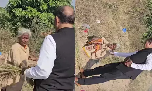 చీపురు అమ్మే చేతుల్లో.. బంగారు లాంటి నిజాయితీ