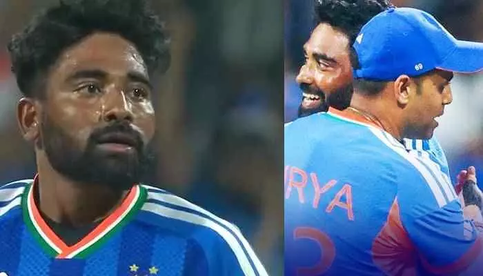 బీసీసీఐ నుంచి పిలుపు వస్తే, సూర్య ఫ్రాంక్ చేశాడని అనుకున్నా - సిరాజ్ బీసీసీఐ నుంచి పిలుపు వస్తే, సూర్య ఫ్రాంక్ చేశాడని అనుకున్నా - సిరాజ్