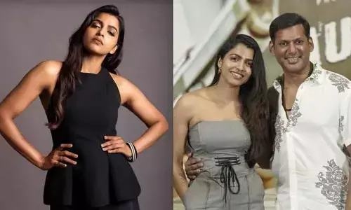 సెట్‌లో ఆ వ్యక్తికి చుక్కలు చూపించిన విశాల్ ప్రియురాలు.. షాకింగ్ కామెంట్స్ వైరల్