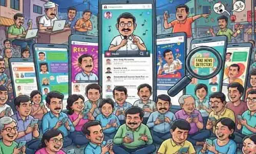 మున్సి పోరు.. సోషల్ మీడియా హోరు