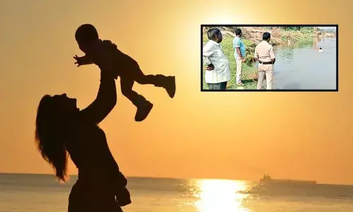 ఏపీలో దారుణం.. 40రోజుల పసికందును నదిలో వదిలేసిన తల్లి