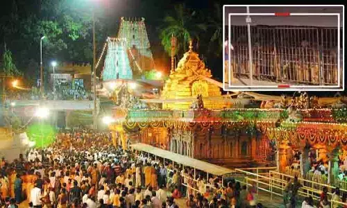 బ్రహ్మోత్సవాలు.. శ్రీశైలంలో శివదీక్ష భక్తుల నిరసన
