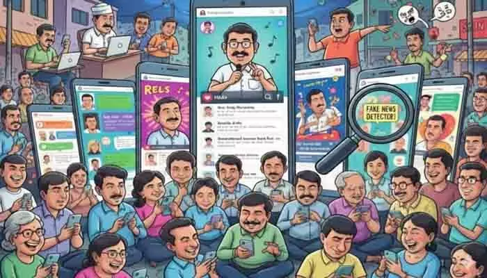 మున్సి పోరు.. సోషల్ మీడియా హోరు మున్సి పోరు.. సోషల్ మీడియా హోరు