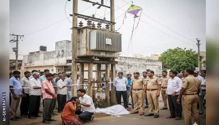 Tragedy: నగరంలో తీవ్ర విషాదం.. పతంగి తీసిన చిన్నారి ప్రాణం Tragedy: నగరంలో తీవ్ర విషాదం.. పతంగి తీసిన చిన్నారి ప్రాణం