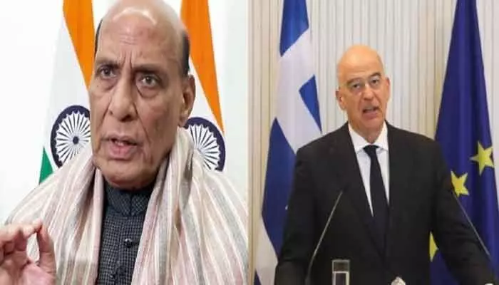 భారత్-గ్రీస్ వ్యూహాత్మక బంధం.. రక్షణ రంగంలో సరికొత్త అధ్యాయం భారత్-గ్రీస్ వ్యూహాత్మక బంధం.. రక్షణ రంగంలో సరికొత్త అధ్యాయం