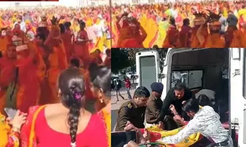 కలశయాత్రలో విషాదం.. భారీ తొక్కిసలాట