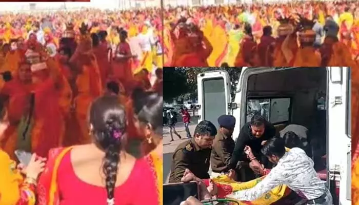 కలశయాత్రలో విషాదం.. భారీ తొక్కిసలాట కలశయాత్రలో విషాదం.. భారీ తొక్కిసలాట