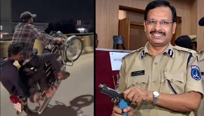 లైకుల కోసం ప్రాణాలతో చెలగాటం వద్దు.. ఆకతాయిలకు సజ్జనార్ గట్టి వార్నింగ్! లైకుల కోసం ప్రాణాలతో చెలగాటం వద్దు.. ఆకతాయిలకు సజ్జనార్ గట్టి వార్నింగ్!