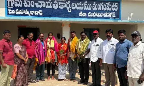 ఇండియా స్థాయిలో గోల్డ్ మెడల్ సాధించిన శ్రీజకు సన్మానం