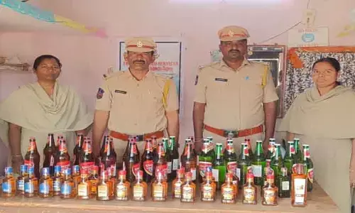 నారాయణపేటలో అక్రమ మద్యం పట్టివేత