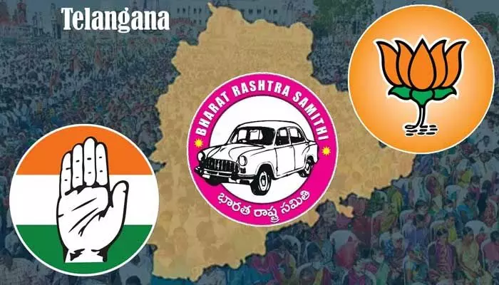 TG Municipal Elections: ఎగ్జిట్ పోల్స్లో ఆ పార్టీదే హవా TG Municipal Elections: ఎగ్జిట్ పోల్స్లో ఆ పార్టీదే హవా
