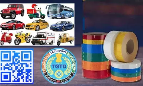 Alert: వాహనదారులకు అలర్ట్.. ఇక ‘QR కోడ్’ రిఫ్లెక్టివ్ టేపులు తప్పనిసరి