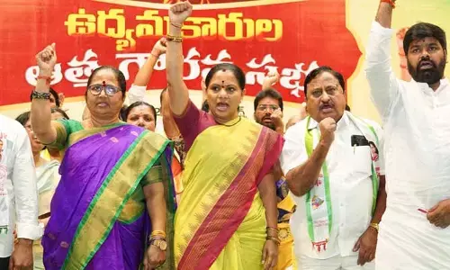 Kavitha: కేసీఆర్‍పై డోస్ పెంచిన కవిత.. సొంత పార్టీపై మరో కీలక ప్రకటన