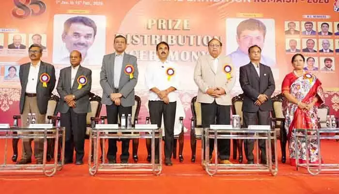 నుమాయిష్ వాణిజ్య, సాంస్కృతిక వికాసానికి రోల్మోడల్: మంత్రి జూపల్లి కృష్ణారావు నుమాయిష్ వాణిజ్య, సాంస్కృతిక వికాసానికి రోల్మోడల్: మంత్రి జూపల్లి కృష్ణారావు