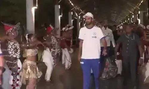 IND VS PAK: కొలంబోకు చేరుకున్న భార‌త జ‌ట్టు