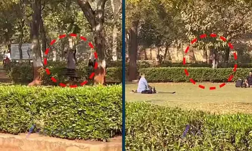 Valentines Day: పార్కుల్లో ప్రేమికులను పరిగెత్తించిన వీహెచ్‌పీ, భజరంగ్ దళ్