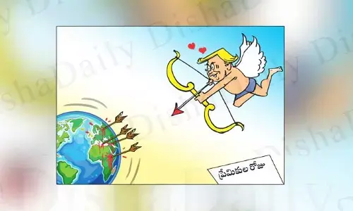 Disha Cartoon: ప్రేమికుల రోజు