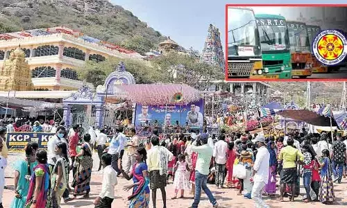 కోటప్ప కొండకు పోటెత్తిన భక్తులు.. ఆర్టీసీ 618 ప్రత్యేక బస్సులు