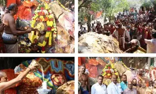 తిరుమల క్షేత్రపాలకుడికి వేడుకగా అభిషేకం