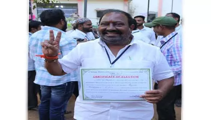 కరీంనగర్ మేయర్ అభ్యర్థిగా మల్లికార్జున రాజేందర్? కరీంనగర్ మేయర్ అభ్యర్థిగా మల్లికార్జున రాజేందర్?