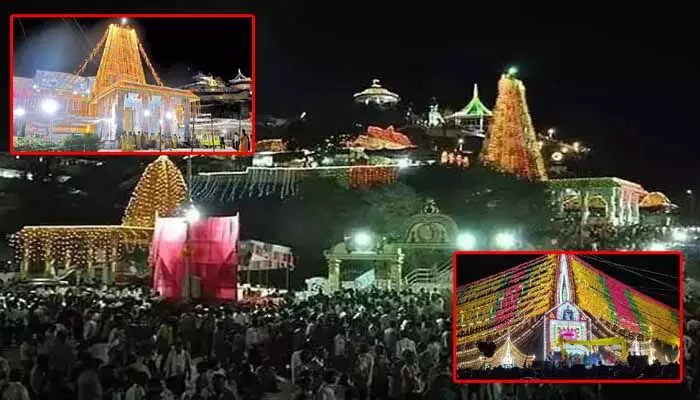 కోటప్పకొండకు పోటెత్తిన భక్తులు.. మెట్లమార్గం క్లోజ్ కోటప్పకొండకు పోటెత్తిన భక్తులు.. మెట్లమార్గం క్లోజ్