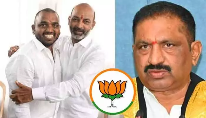 కరీంనగర్లో ఎట్టకేలకు వీడిన సస్పెన్స్.. మేయర్ అభ్యర్థిని ప్రకటించిన బీజేపీ కరీంనగర్లో ఎట్టకేలకు వీడిన సస్పెన్స్.. మేయర్ అభ్యర్థిని ప్రకటించిన బీజేపీ