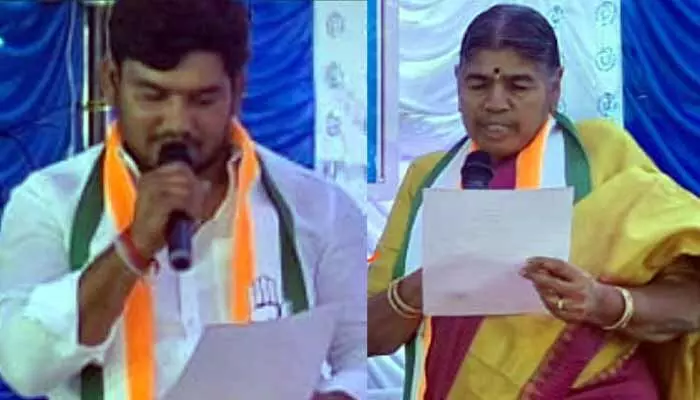 భూత్పూరు మున్సిపాలిటీలో కొలువుదీరిన కాంగ్రెస్ పార్టీ పాలకవర్గం భూత్పూరు మున్సిపాలిటీలో కొలువుదీరిన కాంగ్రెస్ పార్టీ పాలకవర్గం